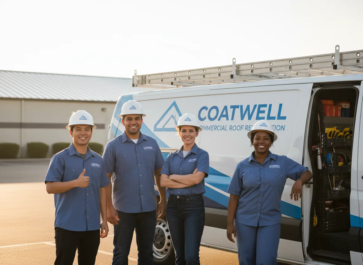 Commercial roof coating company in Golconda, IL